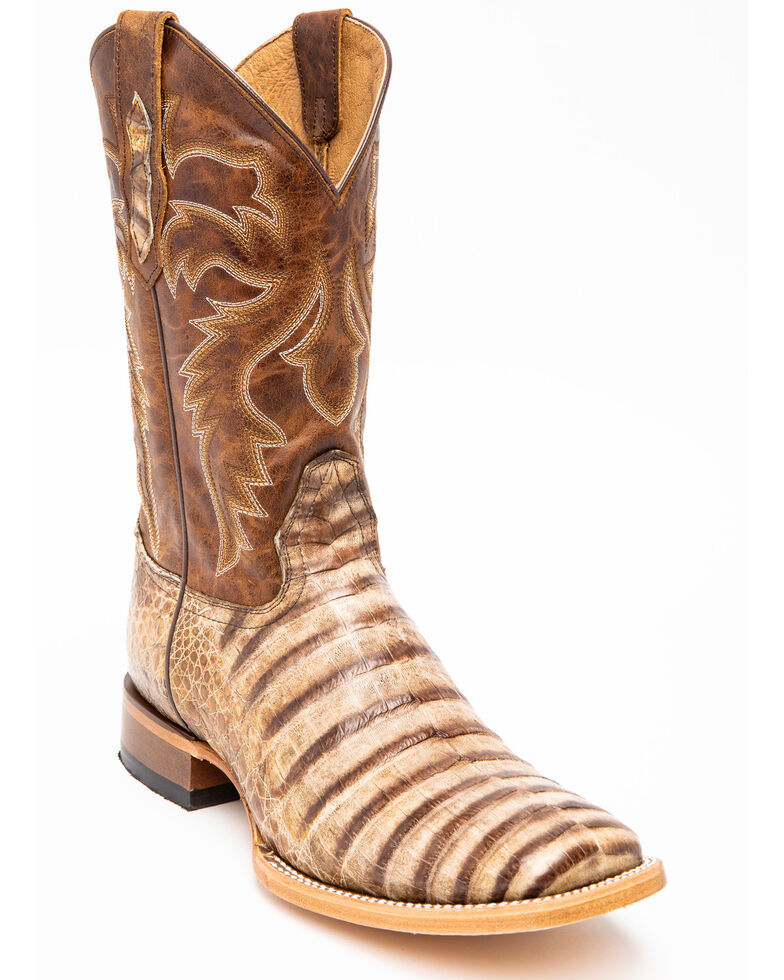 Cody James Men s Caiman Cognac 12 Exotic Western Boots