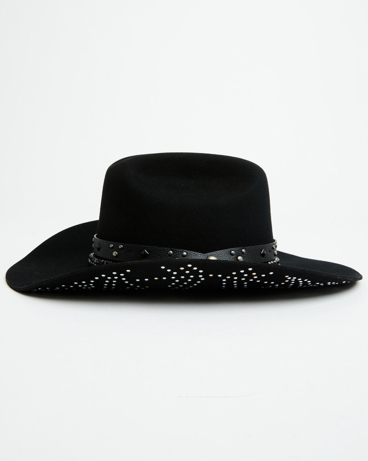 Image #3 - Idyllwind Women's Sayler Felt Cowboy Hat, Black, hi-res