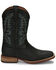 Image #2 - Justin Men's Tallyman Black Western Boots - Wide Square Toe, , hi-res