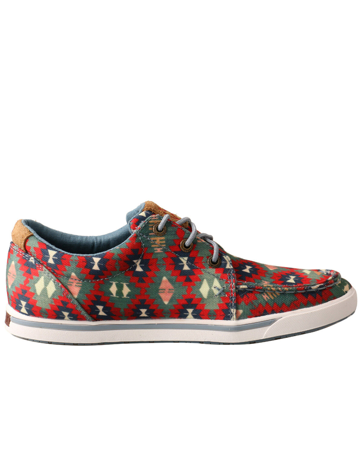 Image #2 - Twisted X Women's HOOey Loper Aztec Shoes - Moc Toe, , hi-res