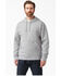 Dickies Men's Water Repellent Logo Sleeve Pullover Hooded Sweatshirt, Heather Grey, hi-res