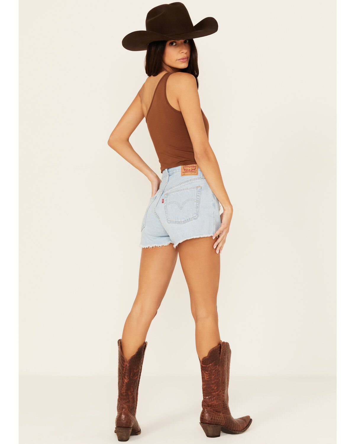 Image #3 - Levi's Women's Light Wash 501 Original Shorts, Light Wash, hi-res