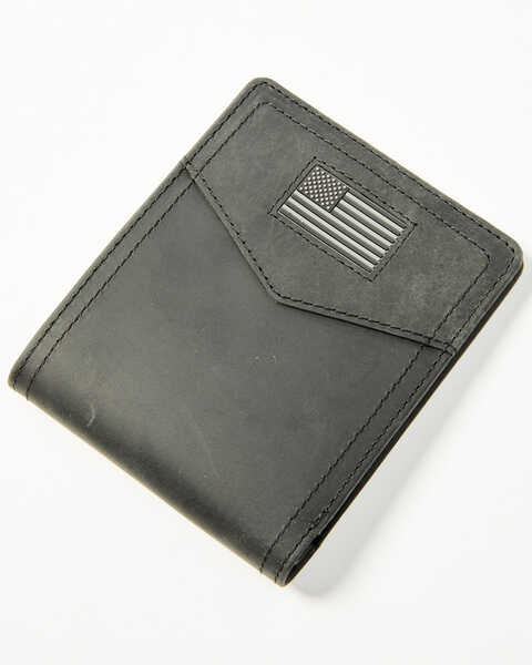 Hawx Men's Bi-Fold Wallet, Black, hi-res