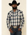 Image #1 - Cody James Men's Pinhurst Plaid Long Sleeve Western Flannel Shirt , , hi-res