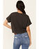 Image #4 - Girl Dangerous Women's Yellowstone Short Sleeve Cropped Graphic Tee, Black, hi-res
