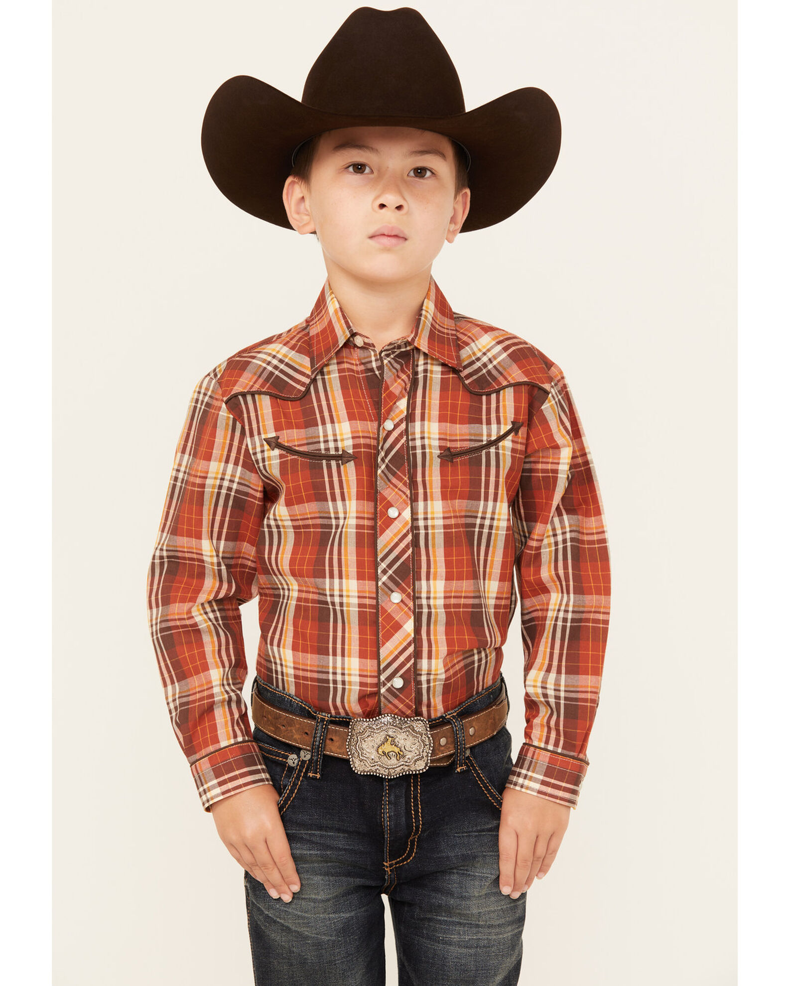 Cowboy shirt new arrivals kids