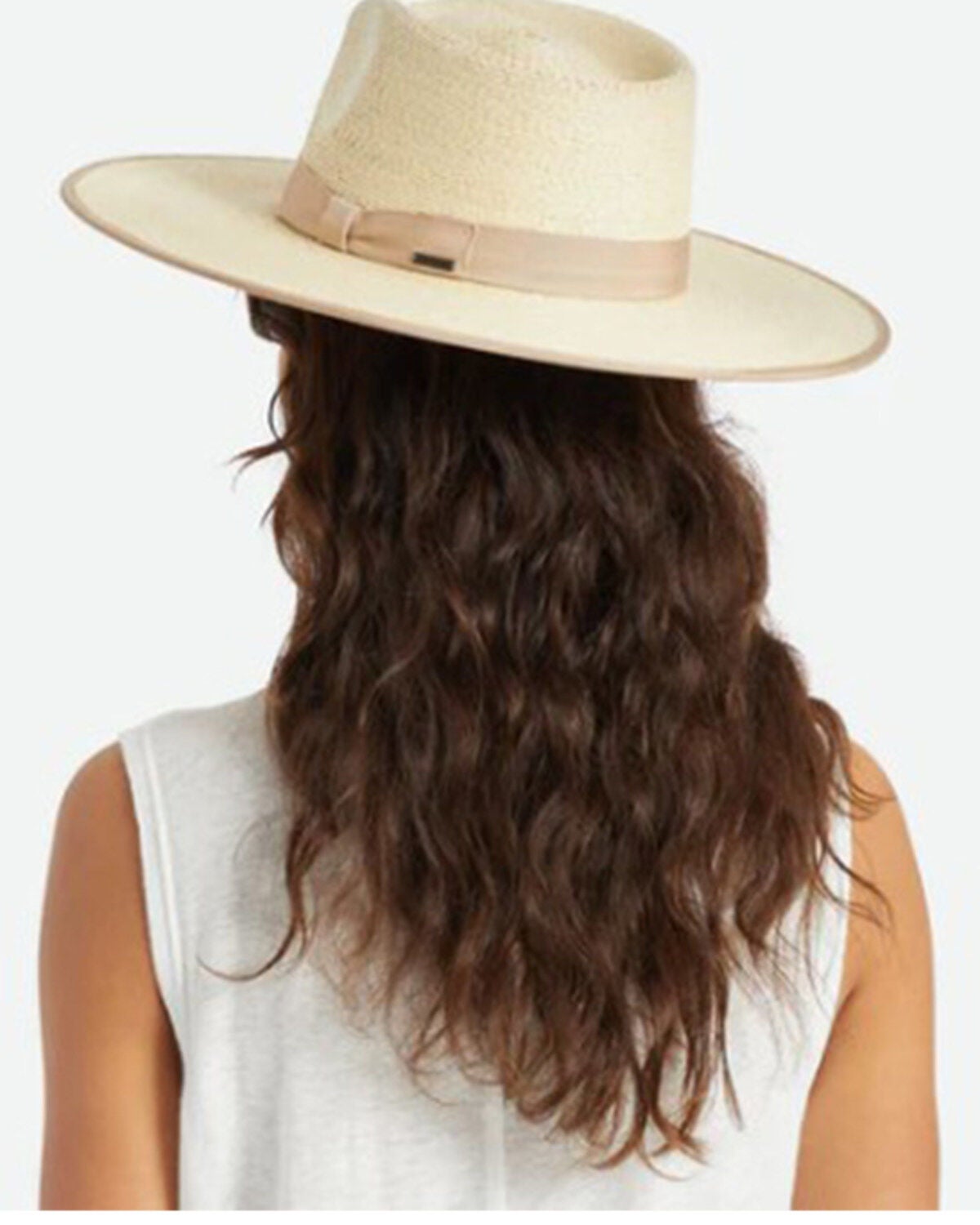 Brixton Women's Jo Straw Rancher Hat, Natural, hi-res