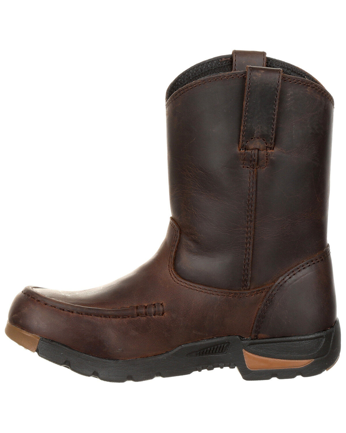 Image #3 - Georgia Boot Girls' 7" Athens Boots - Moc Toe, , hi-res