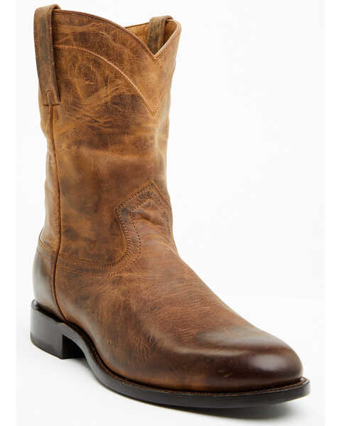 Image #1 - Cody James Black 1978® Men's Carmen Roper Boots - Medium Toe , Distressed Brown, hi-res