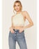 Image #2 - Fornia Women's Halter Lace Trim Bralette, Mint, hi-res
