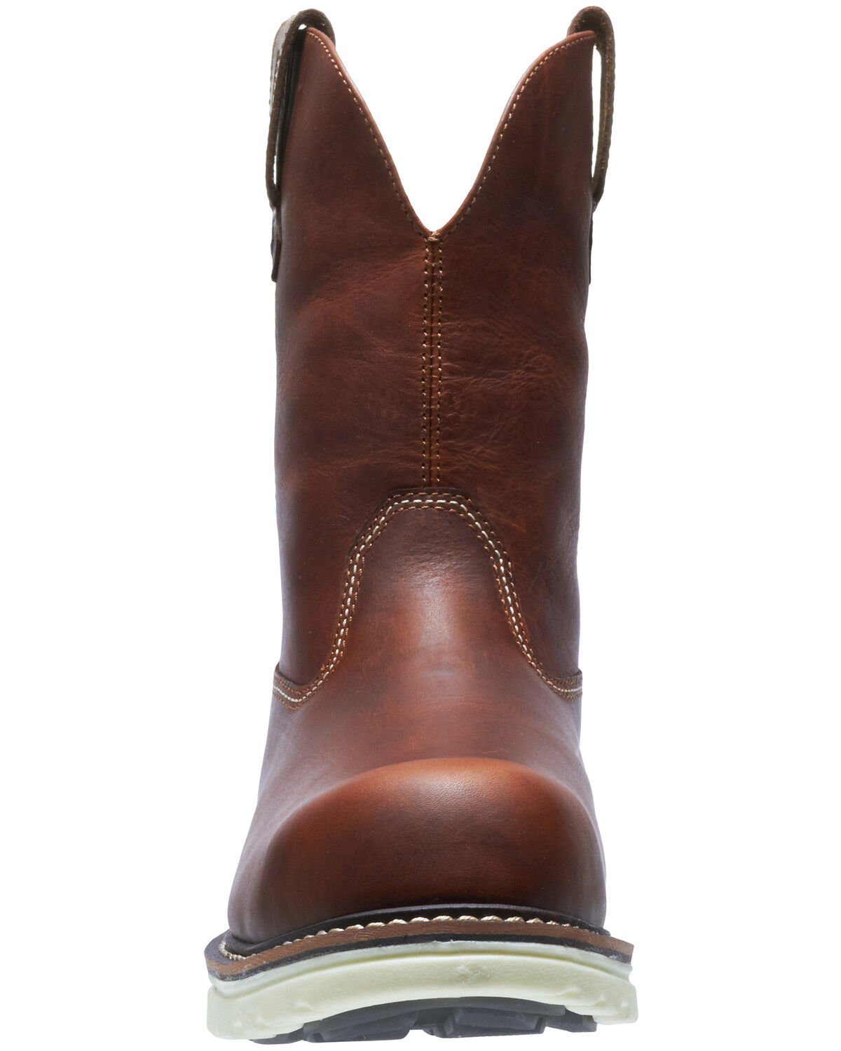 Image #5 - Wolverine Men's I-90 Durashocks Carbonmax Western Work Boots - Composite Toe, Red, hi-res