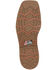 Image #7 - Justin Men's Stampede Bolt Pull On Western Work Boots - Nano Composite Toe, Brown, hi-res