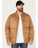 Image #1 - Brothers and Sons Men's Badlands Trucker Jacket, Beige/khaki, hi-res