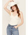 Image #1 - Free People Women's Love Letter Sweetheart Tank, Ivory, hi-res