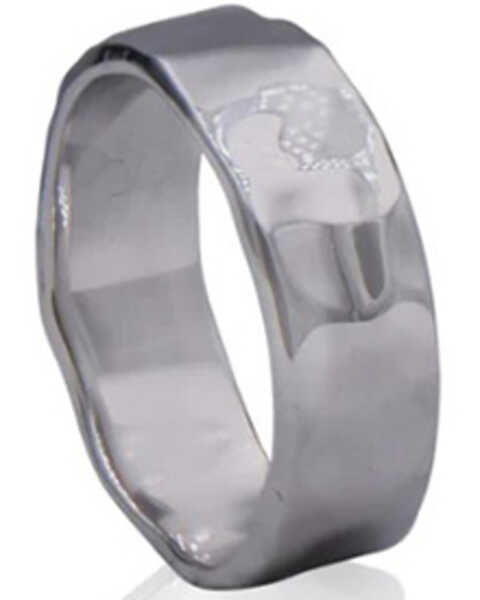 Kelly Herd Women's Sterling Silver Hammered Ring , Silver, hi-res