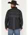 Image #4 - RANK 45® Men's Quintana Southwestern Print Softshell Jacket, Charcoal, hi-res