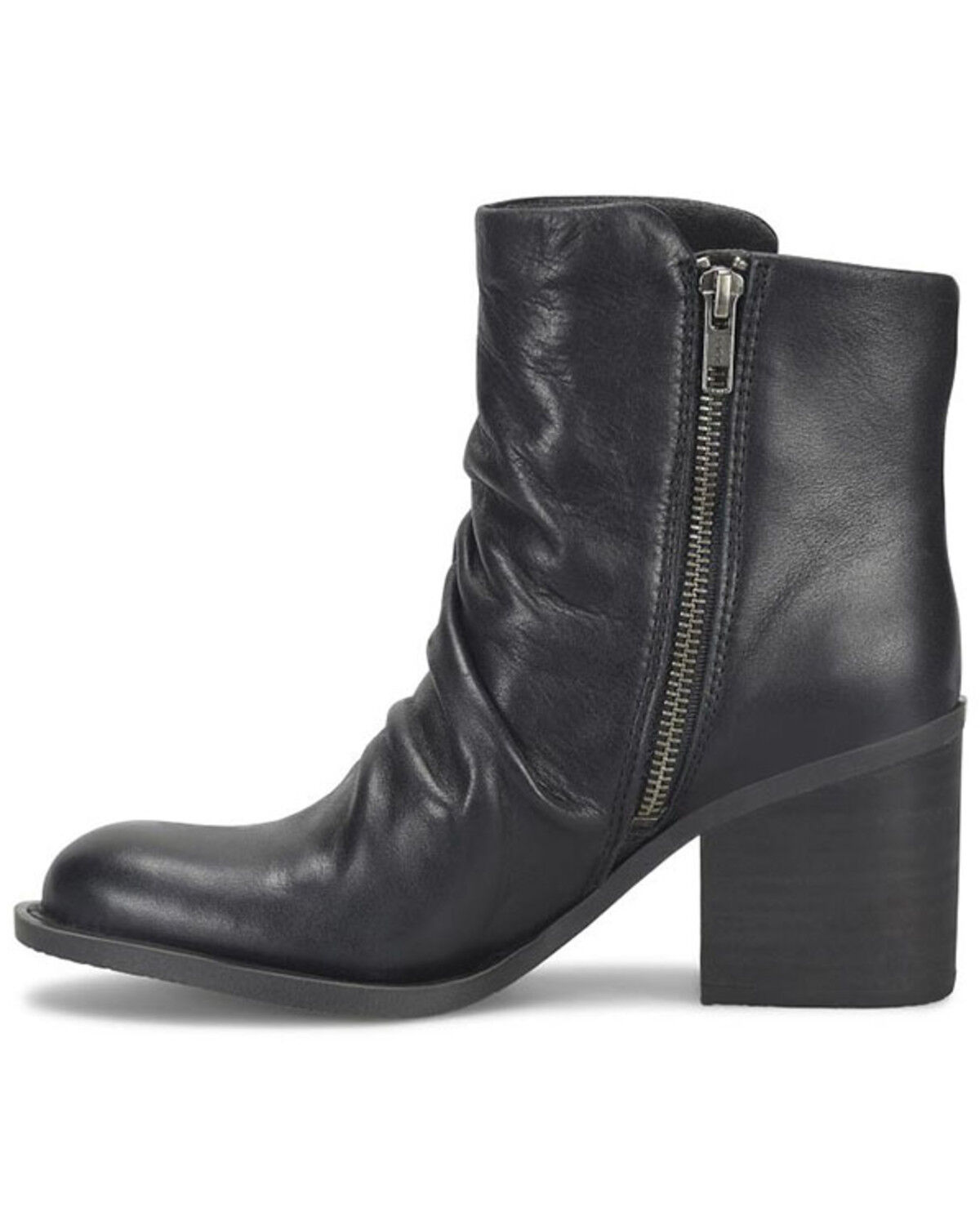 Image #3 - Born Women's Toni Fashion Boots - Round Toe, Black, hi-res