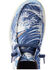 Ariat Men's Hilo Aloha Western Casual Shoes - Moc Toe, Blue, hi-res