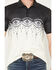 Image #3 - RANK 45® Men's Elko Southwestern Border Print Short Sleeve Button-Down Polo Shirt, Black, hi-res