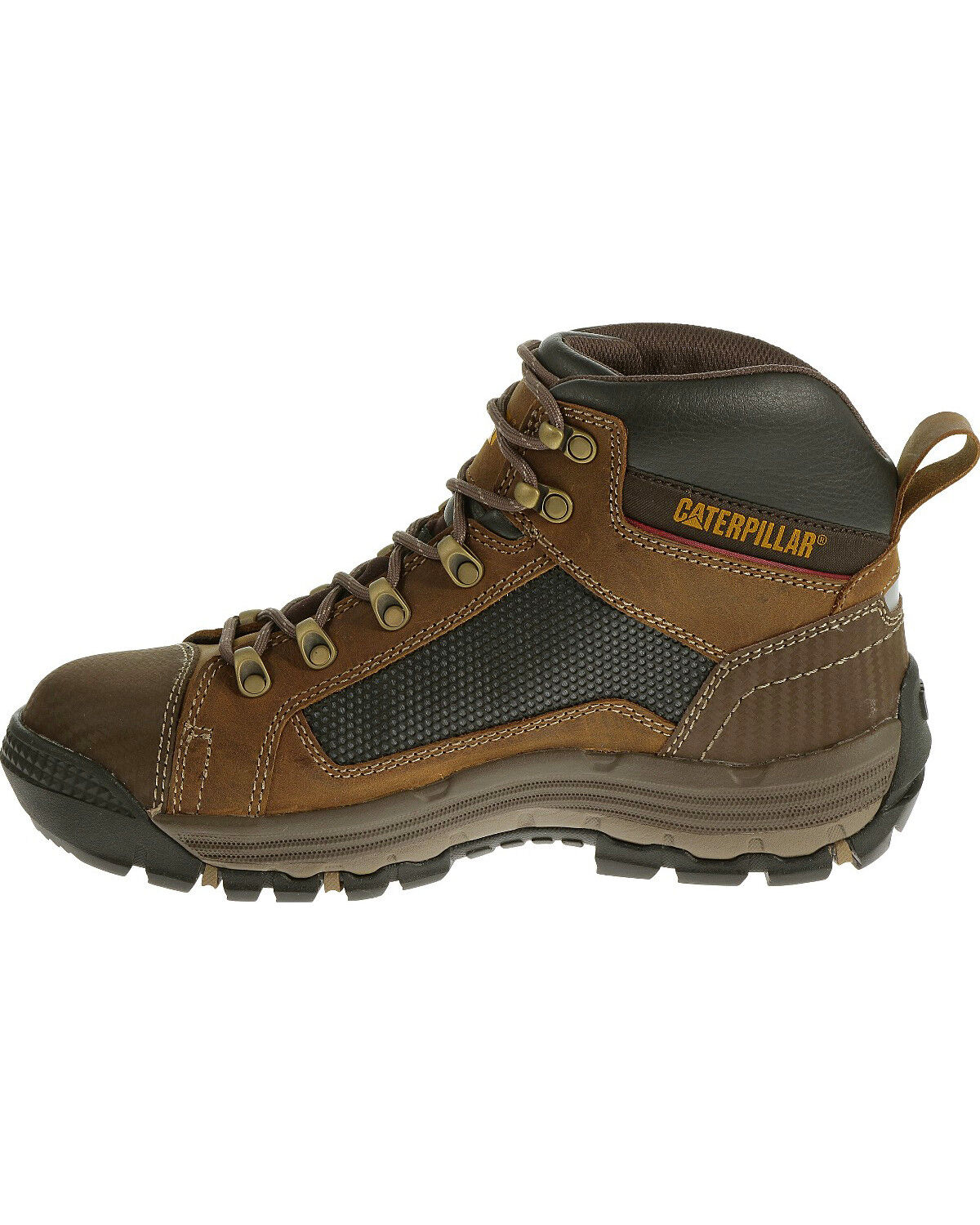 caterpillar men's convex mid steel toe work boot