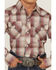 Image #3 - Roper Boys' Plaid Print Long Sleeve Pearl Snap Western Shirt, , hi-res