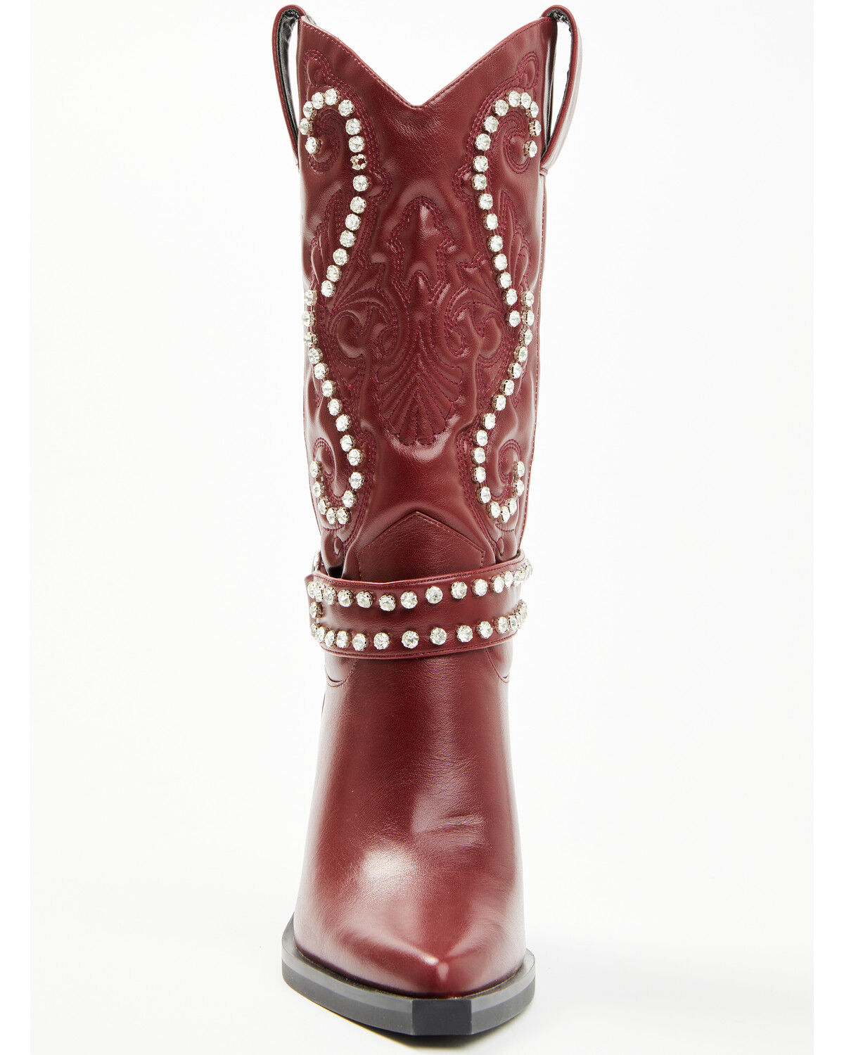 Product Name:  Azalea Wang Women's Umbra Embellished Boots - Snip Toe