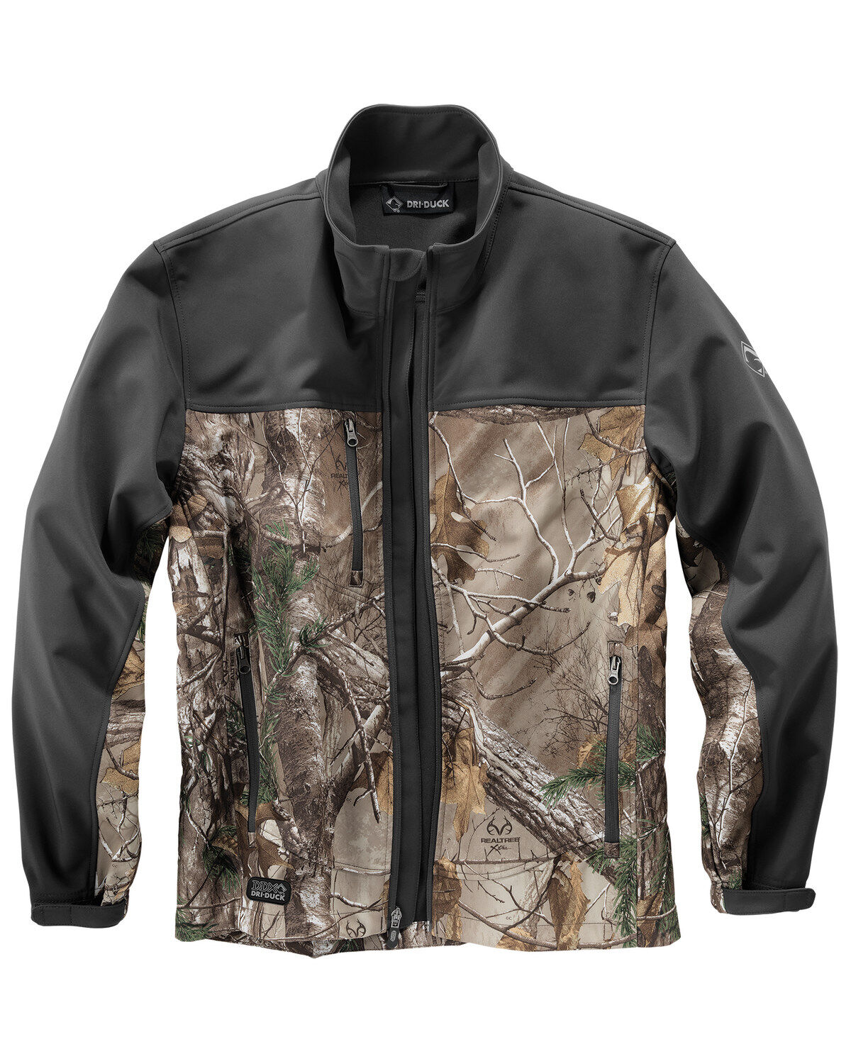 Image #1 - Dri-Duck Men's Motion Camo Softshell Work Jacket, , hi-res