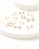 Image #1 - Shyanne Women's Heart And Cherry Earing Set - 12 Piece, Gold, hi-res