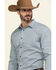 Image #3 - Gibson Men's Dirty Dan Small Geo Print Long Sleeve Western Shirt , , hi-res
