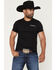 Image #2 - Pendleton Men's Western Brand Logo Short Sleeve Graphic T-Shirt, Black, hi-res