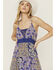 Image #2 - Miss Me Women's Floral Print Maxi Dress, Blue, hi-res