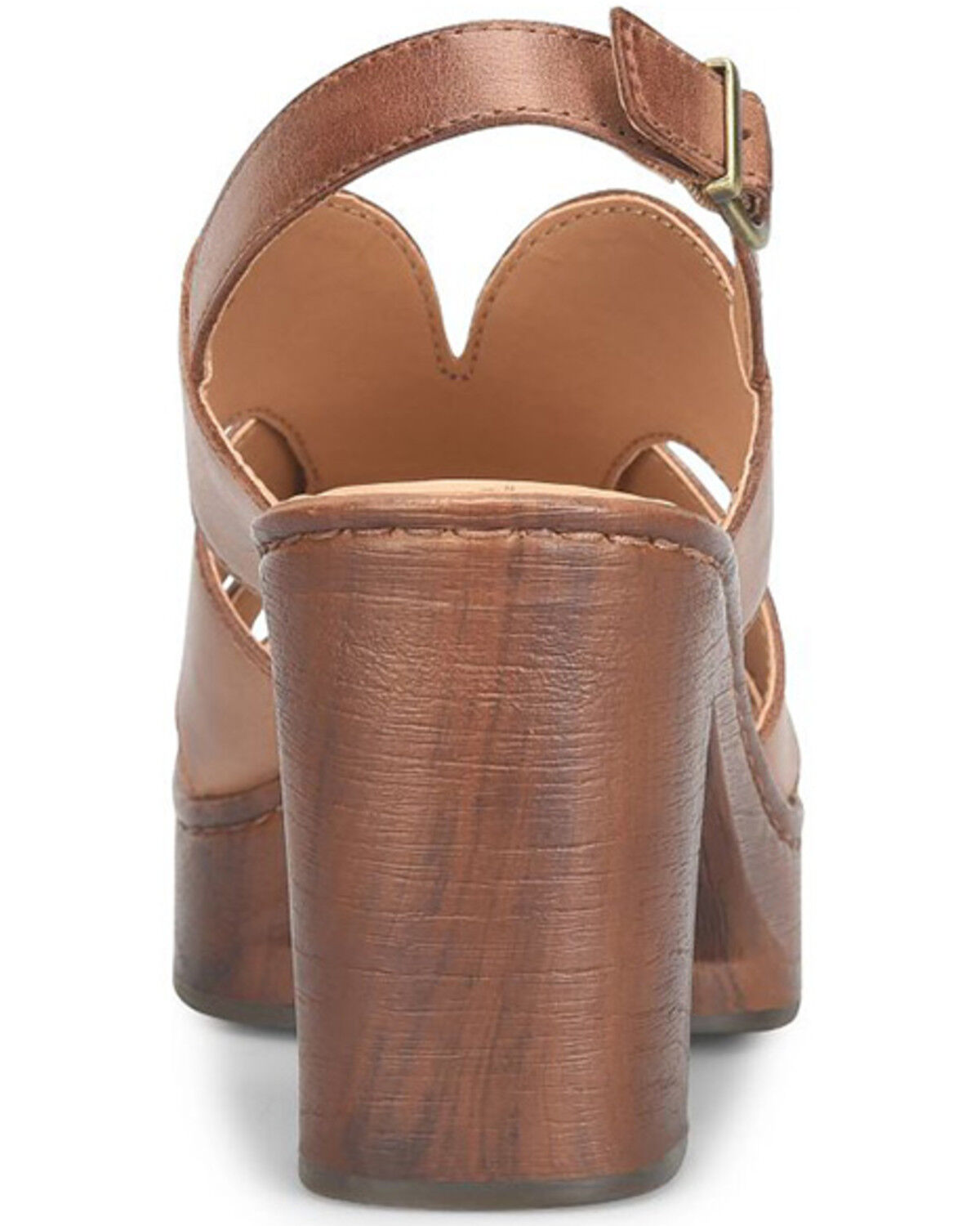 Image #5 - Born Women's Nassu Platform Sandals, Brown, hi-res