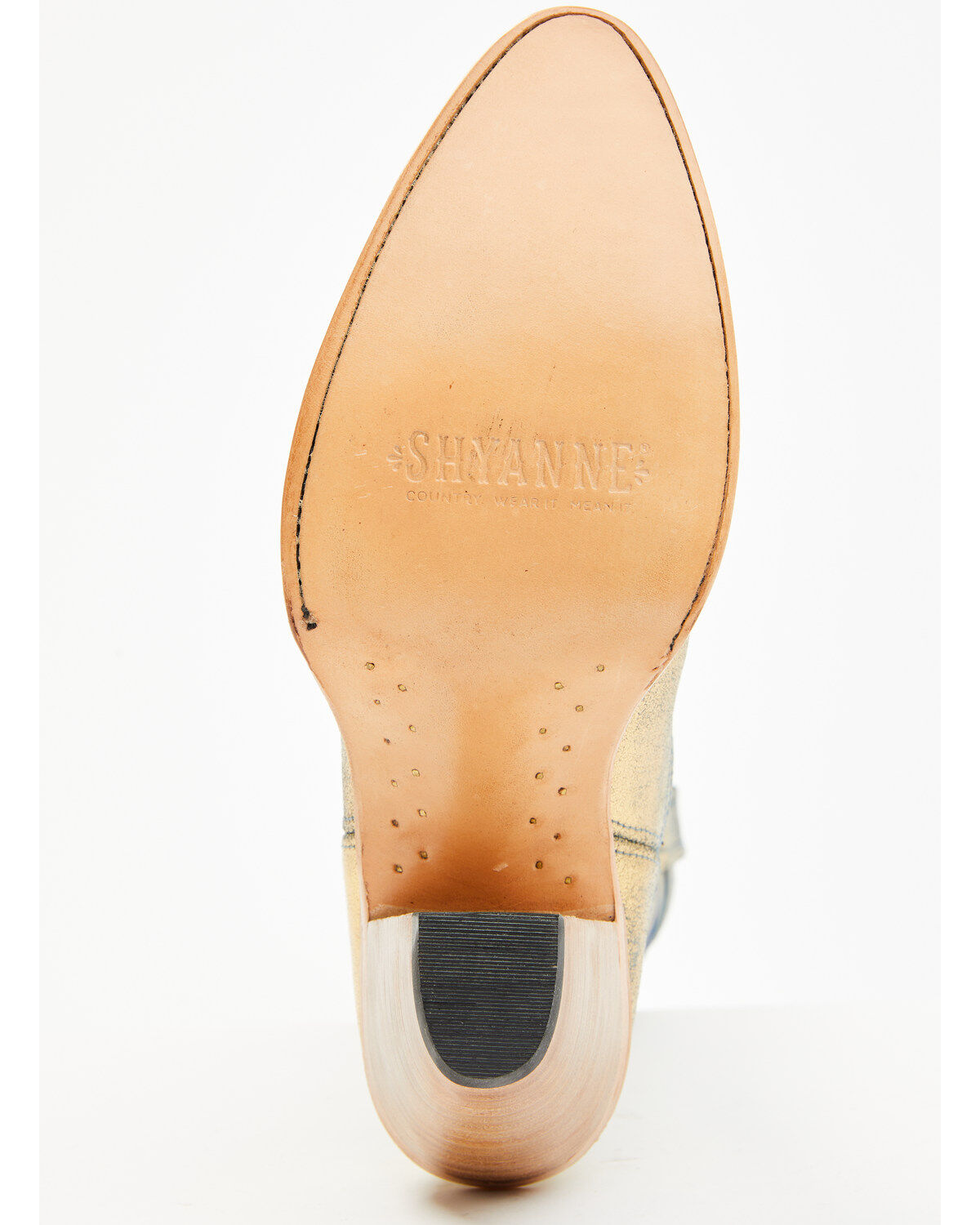 Image #7 - Shyanne Women's Sass Western Boots - Round Toe, Gold, hi-res