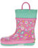 Image #3 - Western Chief Girls' Flutter Rain Boots - Round Toe, Pink, hi-res