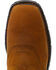 Image #10 - Cody James® Men's Broad Square Toe Western Work Boots, Brown, hi-res