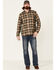 Image #2 - North River Men's Performance Plaid Long Sleeve Button-Down Western Shirt, Forest Green, hi-res