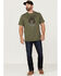 Brothers and Sons Men's Rocky Mountain High Graphic T-Shirt , Olive, hi-res