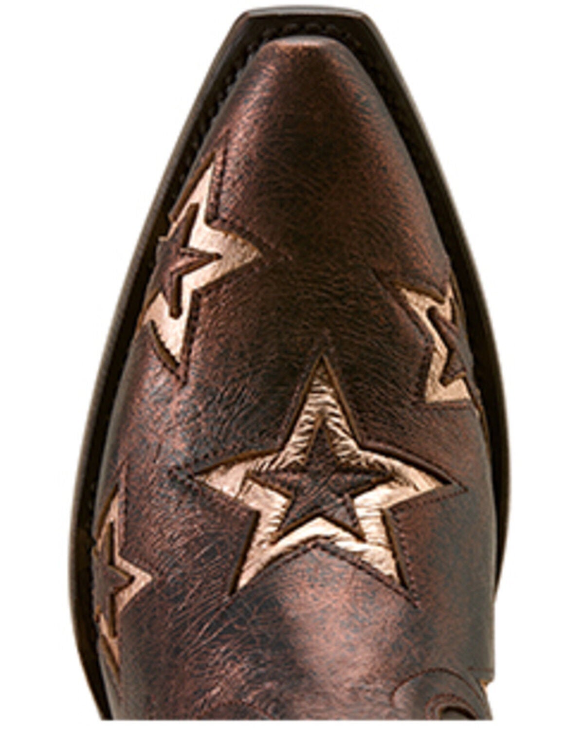 Image #7 - Ariat Women's Hazen Western Boots - Snip Toe, Bronze, hi-res