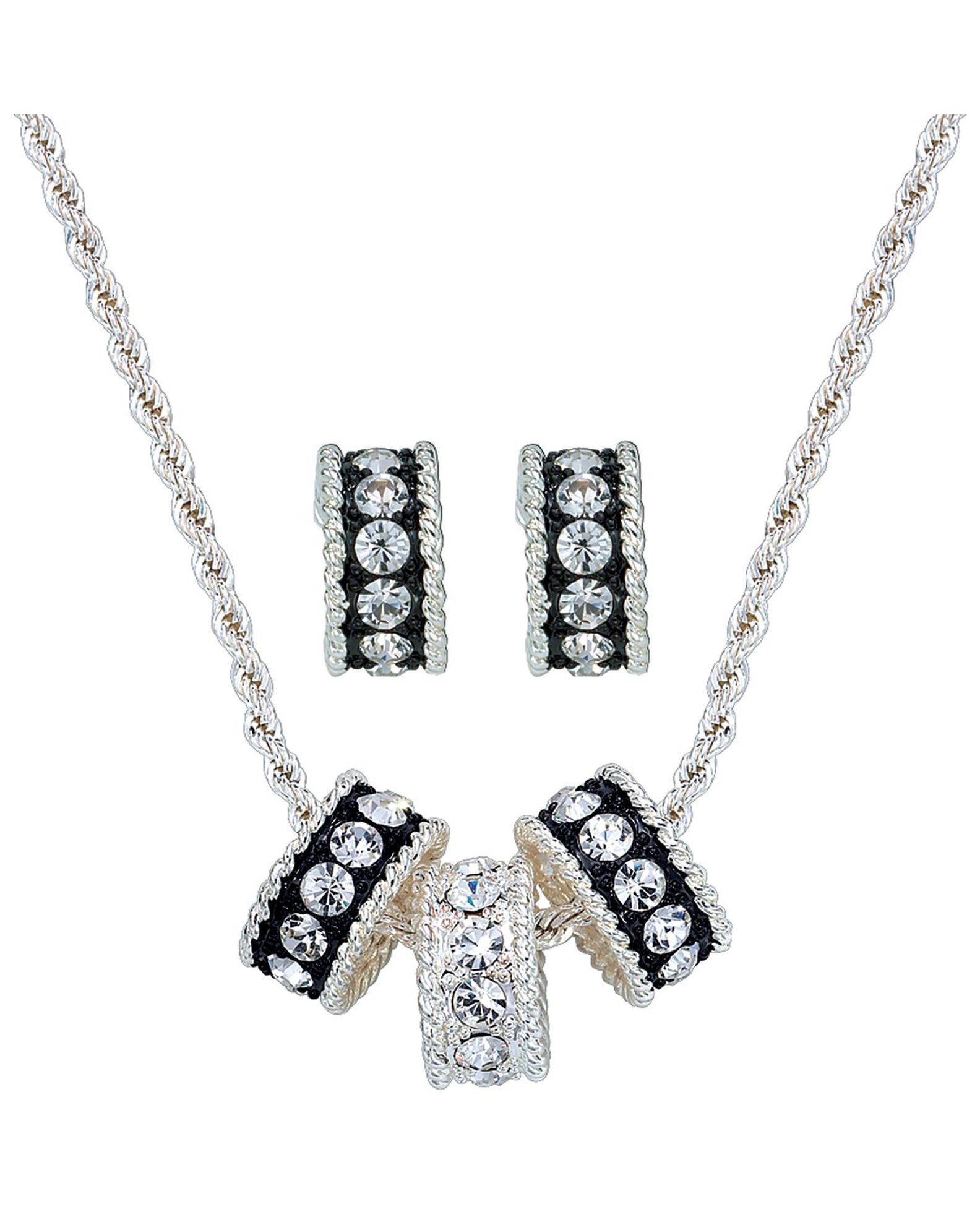 Montana Silversmiths Women s Tri Eternity Jewelry Set