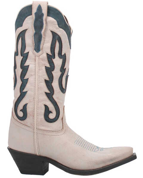 Laredo Women's Keyla Western Boots - Snip Toe, White, hi-res