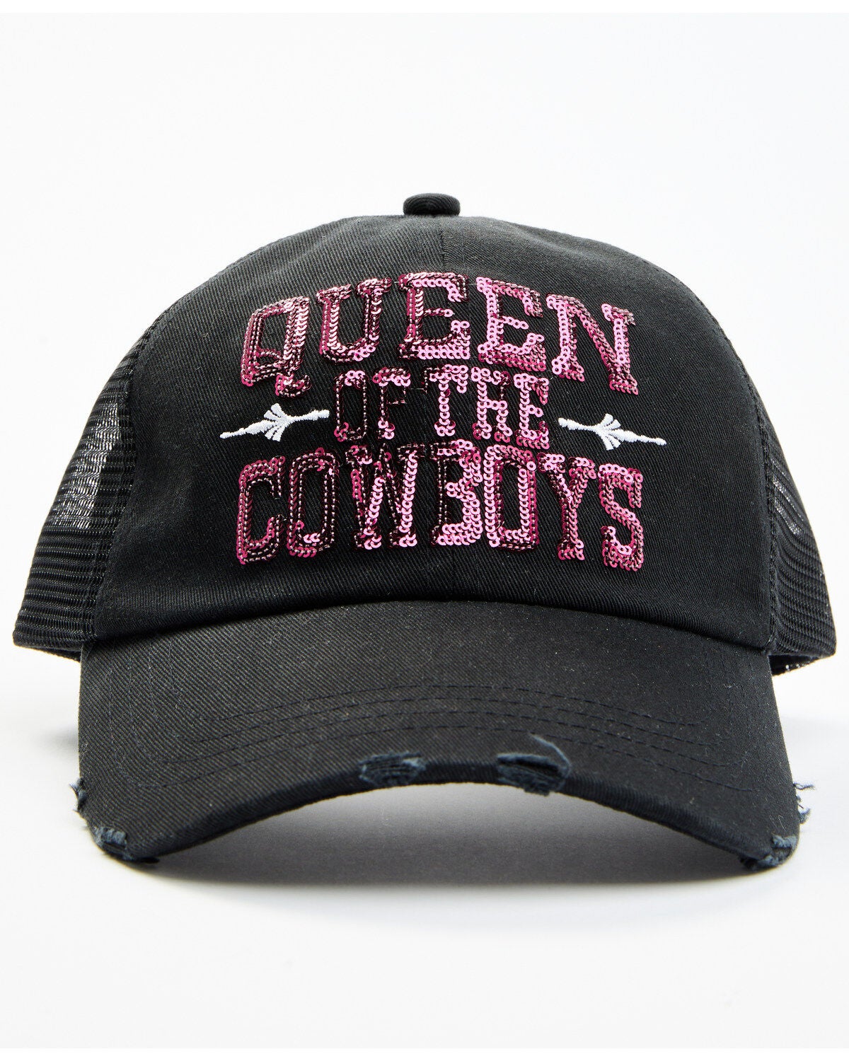 Idyllwind Women's Queen Of The Cowboys Ball Cap, Black, hi-res
