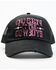 Image #1 - Idyllwind Women's Queen Of The Cowboys Baseball Cap, Black, hi-res