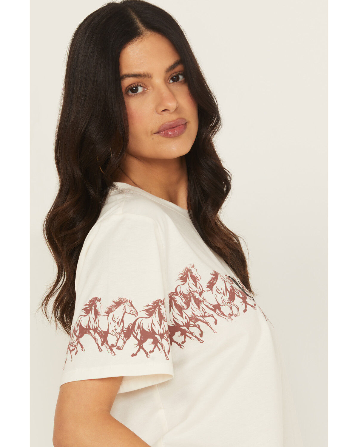 Product Name:  Blended Women's Howdy Horse Short Sleeve Tee