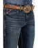 Image #2 - Ariat Men's M8 Dark Wash Modern Stretch Art Slim Denim Jeans, Dark Wash, hi-res