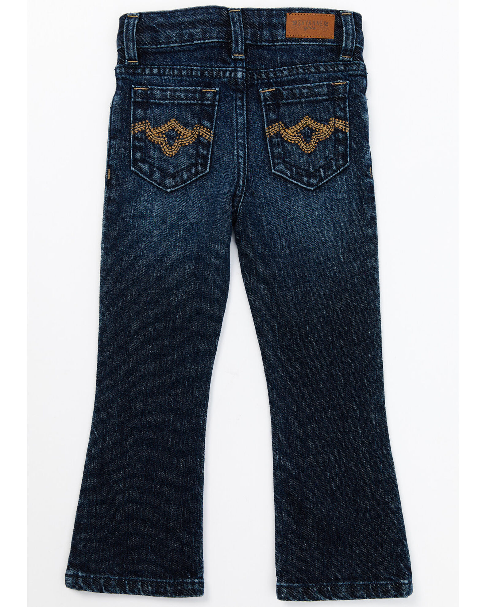 Shyanne Toddler Girls' Dark Wash Bootcut Jeans