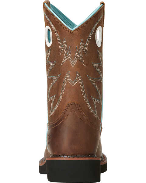 Image #5 - Ariat Girls' Fatbaby Probably Western Boots - Round Toe, , hi-res