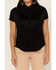 Image #4 - Idyllwind Women's Wild Times Fringe Western Short Sleeve Shirt , Black, hi-res
