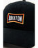 Brixton Men's Truss Logo Mesh Back Trucker Cap, Black, hi-res