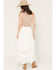 Image #3 - Ashley Women's Tiered Ruffle Maxi Skirt, White, hi-res