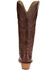 Image #5 - Tony Lama Women's Derby Jess Tall Western Boots - Snip Toe, Cognac, hi-res